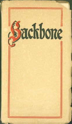 Item #271458 Backbone: Hints for the Prevention of Jelly-Spine Curviture and Mental Squint. A...