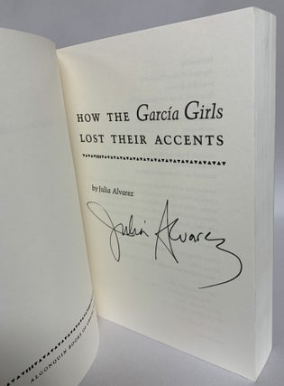 How the Garcia Girls Lost Their Accents (advance reader's copy)