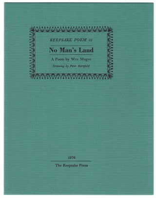 Item #272203 No Man's Land: Keepsake Poem 25. Wes Magee, Peter Barnfield