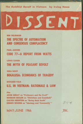 Item #272524 Dissent (May-June 1966). Ben Seligman