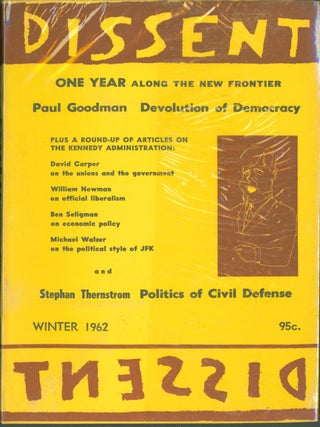 Item #272525 Dissent (Winter 1962). Paul Goodman