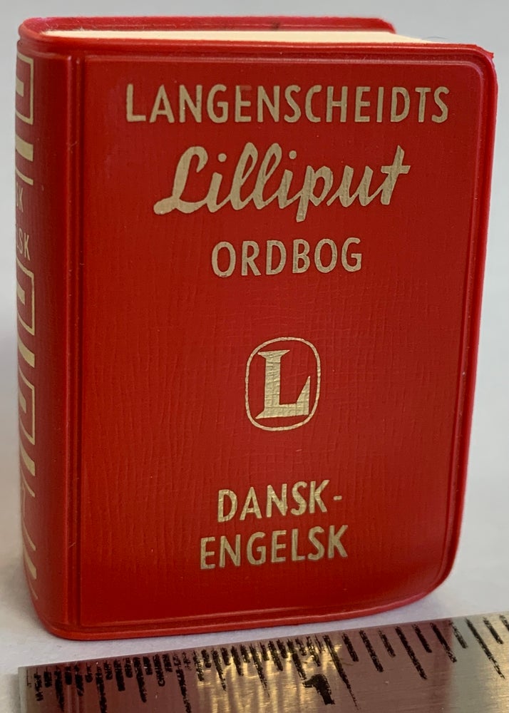 Item #272532 Lilliput Ordbog: Dansk-Engelsk. Langenscheidt.