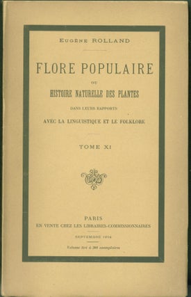 Item #272656 Flore Populaire ou Histoire Naturelle des Plantes dans Leurs Rapports avec la...