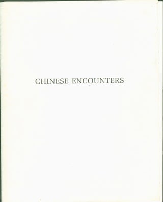 Item #273074 Chinese Encounters (prospectus). Inge Morath, Arthur Miller, photography, text