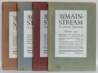 Item #273899 Mainstream: A literary Quarterly, Volume I, Nos. 1-4, Winter, 1947 - Fall, 1947. Sam...