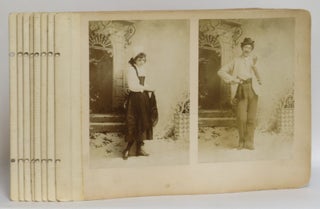 Item #274082 Victorian era mounted albumen theatre (?) photographs. anonymous