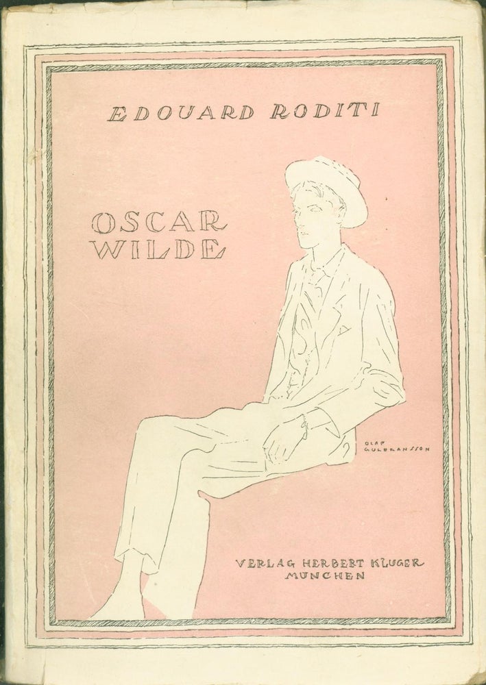 Item #274356 Oscar Wilde. Edouard Roditi.