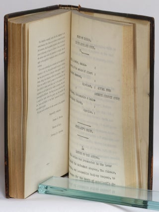 Briefs in Appellate and Supreme Court of Indiana (Monroe Circuit Court) (11 Court Briefs, 1901-1909)