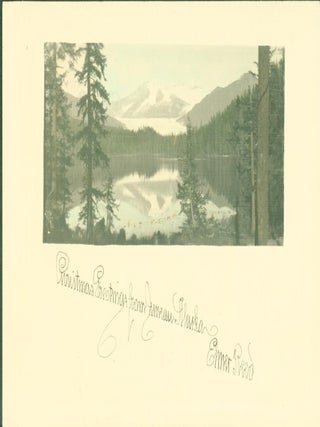 Item #274701 Christmas Greetings from Juneau Alaska (photograph Christmas card). Elmer Reed