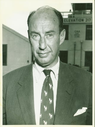 Item #274713 Adlai Stevenson (photograph). Adlai Stevenson, Woods, photographer