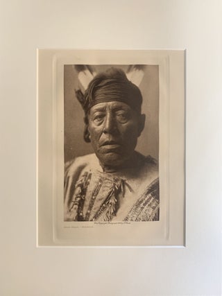 Item #274793 Good Bear - Hidatsa (Sioux) (original photogravure). Edward S. Curtis