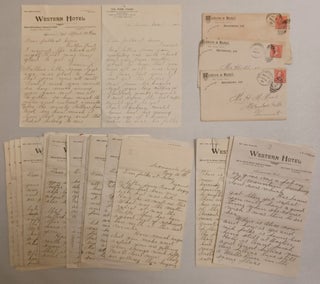 Item #275161 21 autograph letters, all but one addressed to 'Dear folks at home' in Vermont; the...