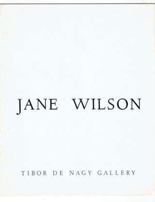 Item #275372 Jane Wilson. Jane Wilson