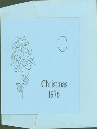 Item #275792 'From Our House' (poem, Christmas 1976). William Heyen