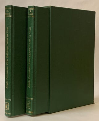 Item #276063 Anglo-American First Editions East to West / West to East (Two Volume set). I. R....