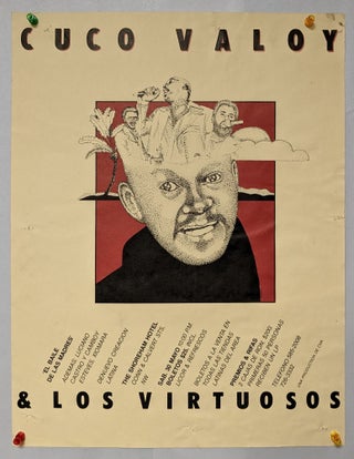 Item #276506 Cuco Valoy & Los Virtuosos (poster). Cuco Valay
