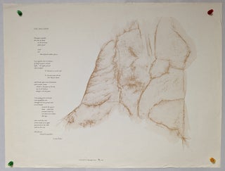 Item #276513 The Boulders (broadside). Louis. Dennis Subia Patler, artist