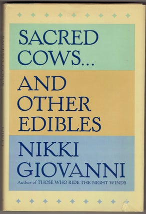 Item #277331 Sacred Cows and Other Edibles. Nikki Giovanni