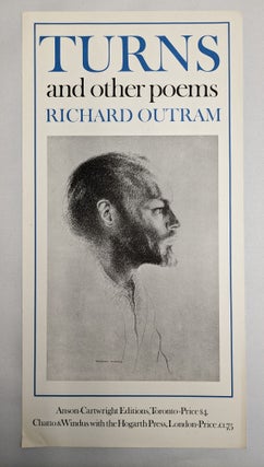 Item #278021 Turns and Other Poems (poster). Richard Outram