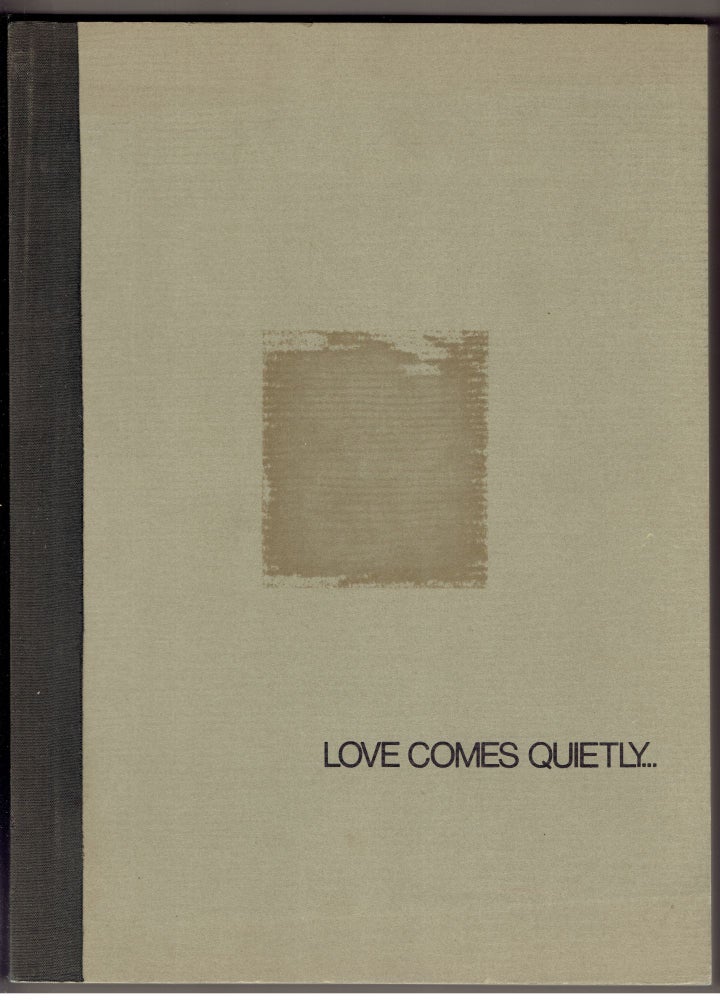 Item #278214 Love Comes Quietly [Screenplay]. Nikolai van der Heyde.