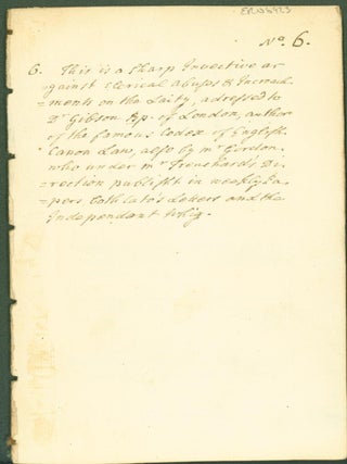 Item #278375 A Supplement to the Sermon Preached at Lincoln's-Inn, on January 30, 1732 by a...
