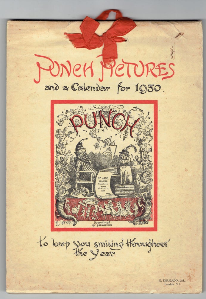 Item #278392 Punch Pictures and a Calendar for 1930 [Cover title].