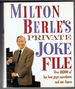 Item #278395 Milton Berle's Private Joke File. Milton Berle