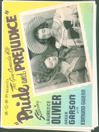 Item #278873 Pride and Prejudice (1940); Blossoms in the Dust, Unholy Partners, I'll Wait For...