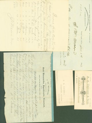 Item #279456 San Bernardo Silver Mines (Trout Lake, San Miguel Co., Colorado) (8 items of...