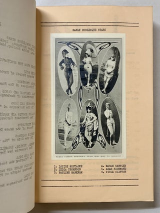 A History of Burlesque (San Francisco Theatre Research Series, Volume XIV)