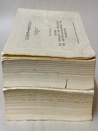 Historia da administracao da justica no Estado da India, seculo XVI (2 volume set)