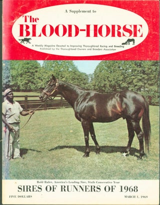 Item #280438 Sires of Runners of 1968. A Supplement to The Blood-Horse. Thoroughbred Owners,...