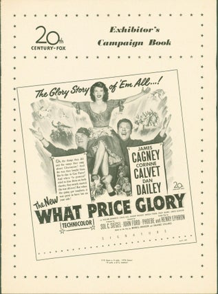Item #280584 What Price Glory (Exhibitor's campaign book/pressbook). Twentieth Century-Fox Film...