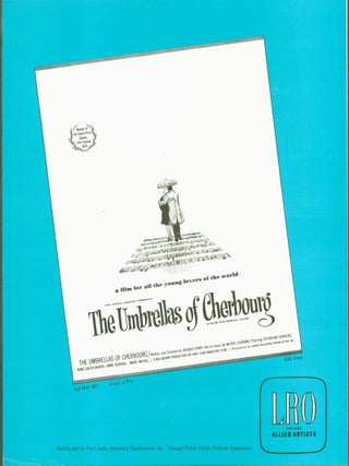 Item #280893 The Umbrellas of Cherbourg (pressbook). Jacques . Mag Bodard Demy,...