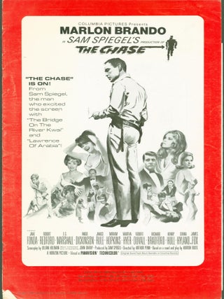Item #280938 The Chase (pressbook). Lillian . Horton Foote . Sam Spiegel . Arthur Penn Hellman,...
