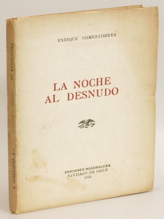 Item #281030 El Noche al Desnudo. Enrique Gomez-Correa