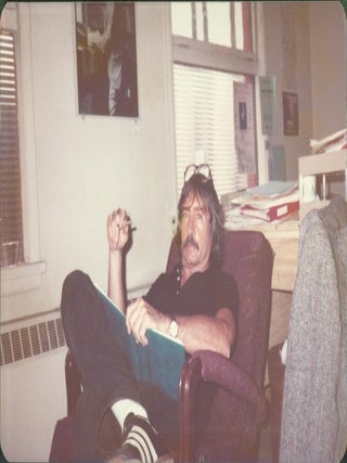 Item #281500 color photograph. Edward Albee