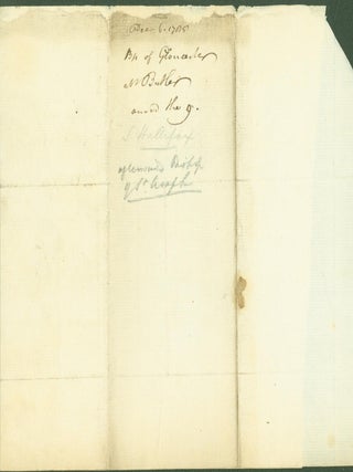ALS 1785. With autograph and title 1789-1790 (2 items)