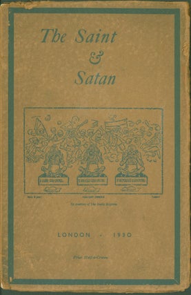 Item #281686 The Saint and Satan. Melusa Moolson, Samuel Solomon