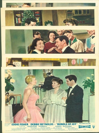 Item #282154 Bundle of Joy (movie) (7 lobby cards). Norman Krasna, Robert Carson, Norman Arthur...