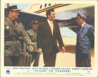 Item #282166 Flight to Tangier (movie) (5 lobby cards). Charles Marquis Warren, director...