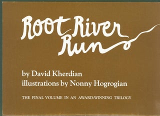 Item #282381 Root River Run (poster). David. Nonny Kherdian Kherdian, illustrations