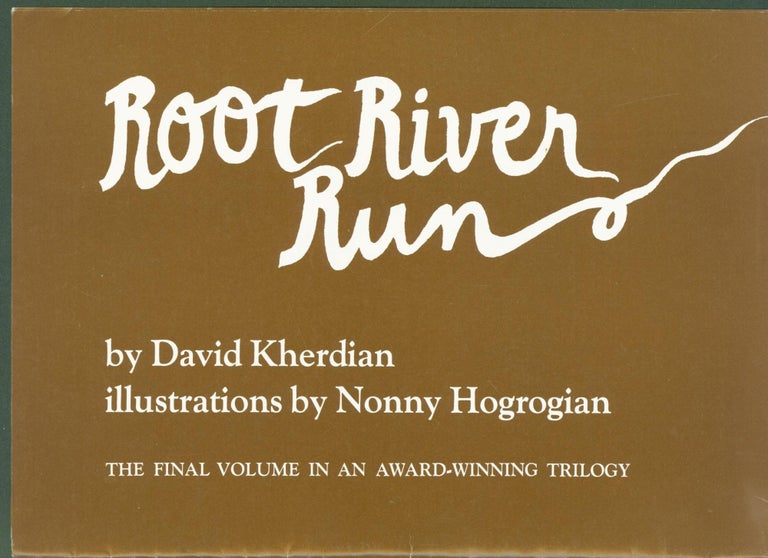 Item #282381 Root River Run (poster). David. Nonny Kherdian Kherdian, illustrations.