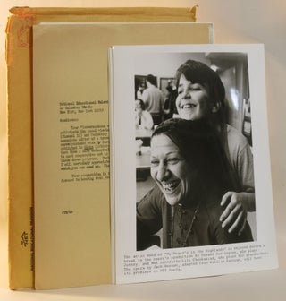 'My Heart's in the Highlands' (opera) (4 Press Releases: 1, 2, 4 and 6 pages); Program Information, 1 page; Program Credits for Music, 1 page; Program Infomation, xerox copy, 4 pages. 10 B/W publicity photographs of cast members (2 are duplicates)
