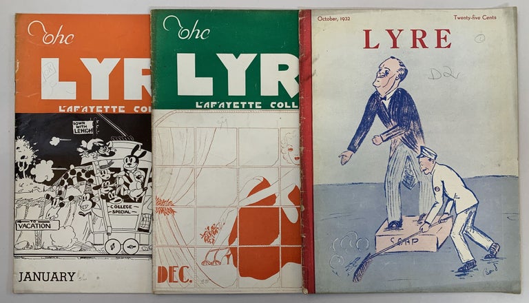 Item #282898 The Lyre (Lafayette College, Easton, PA.) (3 issues)