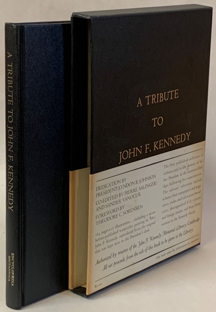 Item #284209 A Tribute to John F. Kennedy. Pierre Salinger, Sander Vancocur.