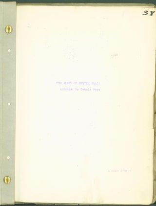 The Album of Gunter Grass (play script). Later title: The World of Gunter Grass