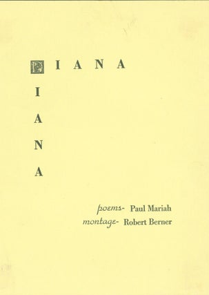 Item #284982 Diana. Paul. Robert Berner Mariah, montage