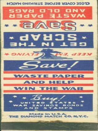 Item #286198 Help the War: Save Paper; Save Waste Paper and Help Win the War; Save Waste Paper:...