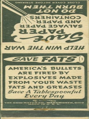 Help the War: Save Paper; Save Waste Paper and Help Win the War; Save Waste Paper: Help fight The paper Hanger With it (3 WWII related items)